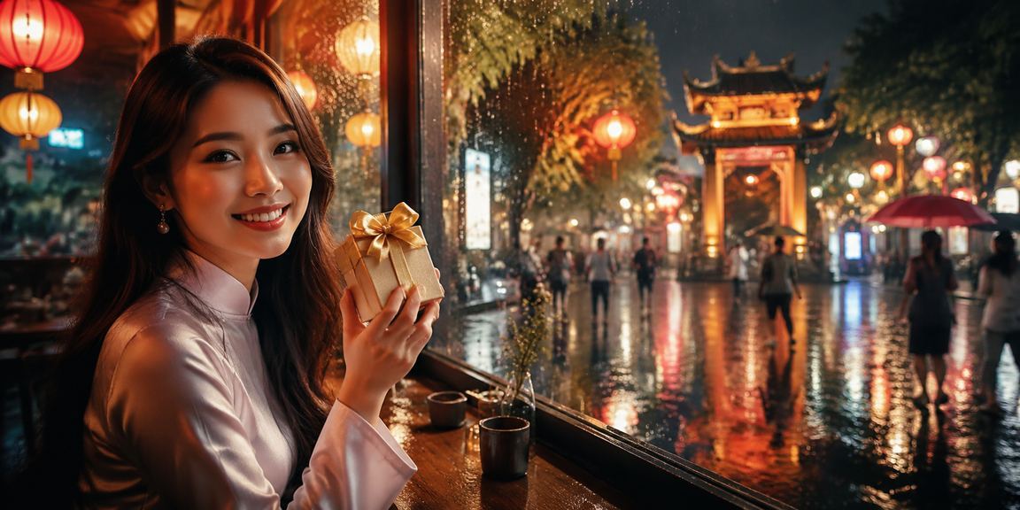 Người dùng tại Hà Nội thực hiện giao dịch cá cược trực tuyến với cà phê Việt